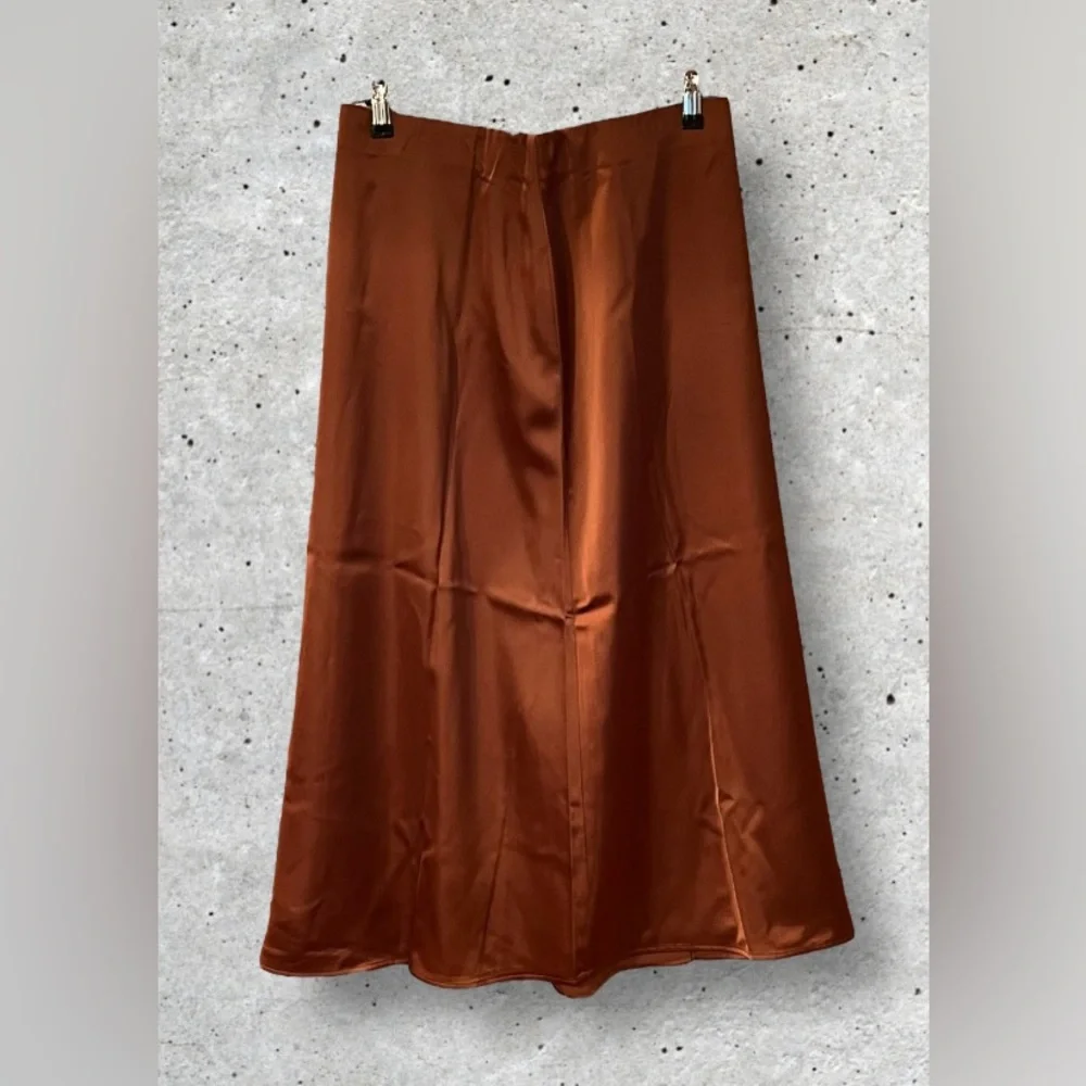 NWT French Connection Satin Midi Skirt